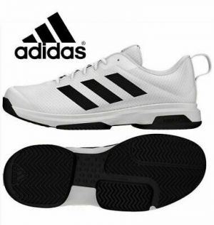 New Adidas Men&#039;s Game Spec Athletic Tennis Shoes Various Size/Black/White