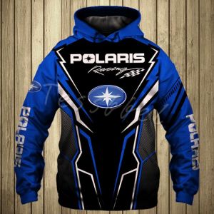 Tessffel Polaris Outdoor Motorcycle 3D Print Men‘s Sweatshirt Hoodies Off-road Sports Zipper Hooded Harajuku Streetwear M3