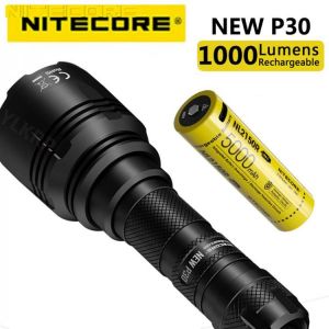 juliano הכל מהכל NITECORE New P30 Flashlight CREE XP-L HI V3 LED max 1000LM 8 Working Modes beam distane 618 meter LED torch outdoor rescue light