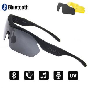 juliano הכל מהכל Conway Sports Sunglasses Bluetooth Headsets Touch Control Smart Glasses Music&Calling Outdoor Eyewear Interchangeable Lens